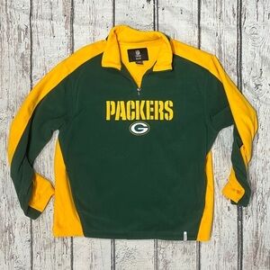 Green Bay Packers NFL Football Fleece Jacket Mens Coat Outerwear